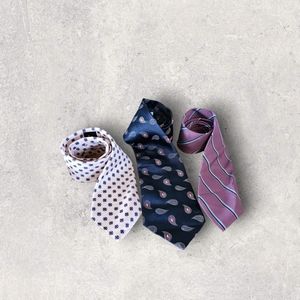 Lot of 3‎ vintage ties